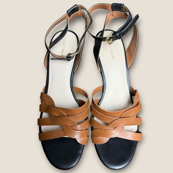 COLE HAAN Myra Grand Wedge Sandal | US Size 9 (S060) - Picture 3 of 8